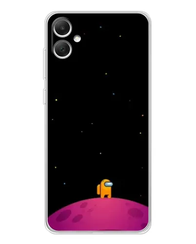 Чохол для Samsung Galaxy A06 з картинкою «Самотній герой на планеті» Чохол для Samsung Galaxy A06 з картинкою «Самотній герой на планеті»