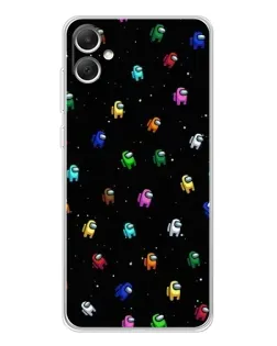 Чохол для Samsung Galaxy A06 з картинкою «Екіпаж Among Us» Чохол для Samsung Galaxy A06 з картинкою «Екіпаж Among Us»