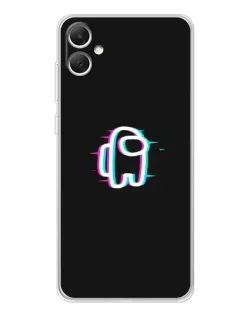 Чохол для Samsung Galaxy A06 з картинкою «Among Us неон»