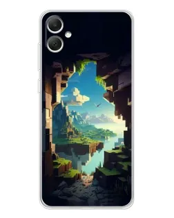 Чехол для Samsung Galaxy A06 с картинкой «Вид из пещеры» Чехол для Samsung Galaxy A06 с картинкой «Вид из пещеры»