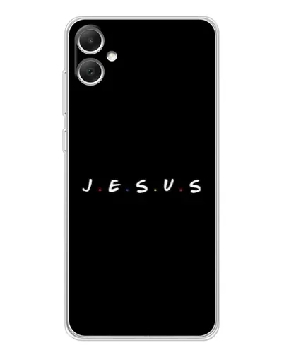 Чехол для Samsung Galaxy A06 с картинкой «Точки веры J.E.S.U.S.»
