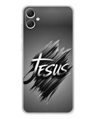 Чехол для Samsung Galaxy A06 с картинкой «Надпись Jesus Graffiti»