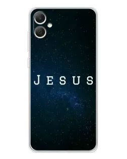 Чехол для Samsung Galaxy A06 с картинкой «Звездное небо Jesus»
