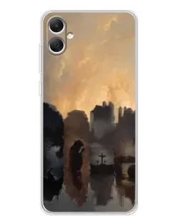 Чехол для Samsung Galaxy A06 с картинкой «Дорога к вере»