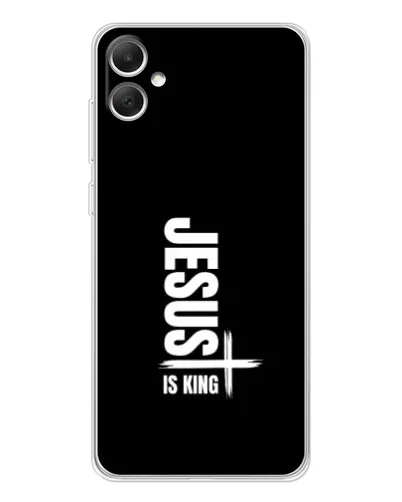 Чехол для Samsung Galaxy A06 с картинкой «Вертикаль веры Jesus»
