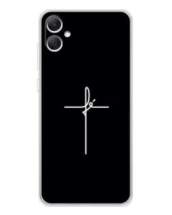 Чехол для Samsung Galaxy A06 с картинкой «Тонкий крест» Чехол для Samsung Galaxy A06 с картинкой «Тонкий крест»