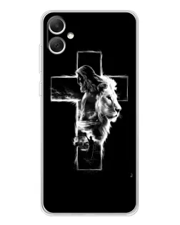 Чехол для Samsung Galaxy A06 с картинкой «Сияющий крест Jesus» Чехол для Samsung Galaxy A06 с картинкой «Сияющий крест Jesus»