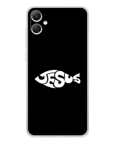 Чехол для Samsung Galaxy A06 с картинкой «Рыба Jesus» Чехол для Samsung Galaxy A06 с картинкой «Рыба Jesus»