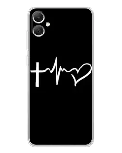 Чехол для Samsung Galaxy A06 с картинкой «Пульс веры» Чехол для Samsung Galaxy A06 с картинкой «Пульс веры»