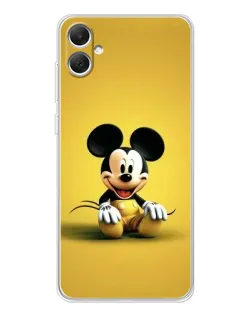 Чохол для Samsung Galaxy A06 з картинкою «Міккі на жовтому»