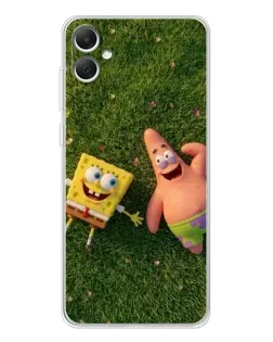 Чехол для Samsung Galaxy A06 с картинкой «Друзья на лужайке» Чехол для Samsung Galaxy A06 с картинкой «Друзья на лужайке»