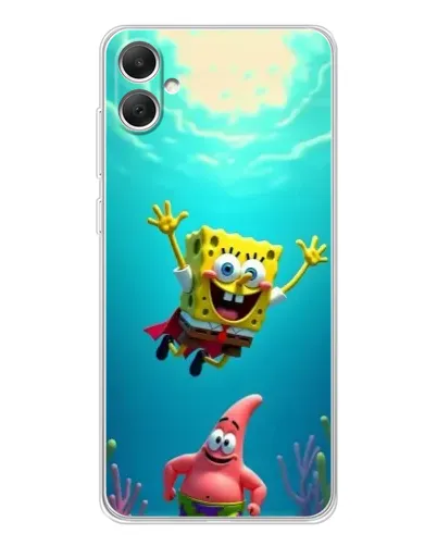 Чехол для Samsung Galaxy A06 с картинкой «Спанч Боб под водой» Чехол для Samsung Galaxy A06 с картинкой «Спанч Боб под водой»