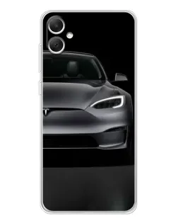 Чехол для Samsung Galaxy A06 с картинкой «Tesla Model S Look» Чехол для Samsung Galaxy A06 с картинкой «Tesla Model S Look»