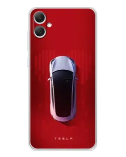 Чехол для Samsung Galaxy A06 с картинкой «Tesla Top View» Чехол для Samsung Galaxy A06 с картинкой «Tesla Top View»