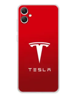 Чехол для Samsung Galaxy A06 с картинкой «Tesla Red Classic» Чехол для Samsung Galaxy A06 с картинкой «Tesla Red Classic»