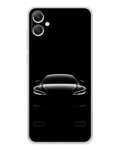 Чехол для Samsung Galaxy A06 с картинкой «Силуэт Tesla Night»