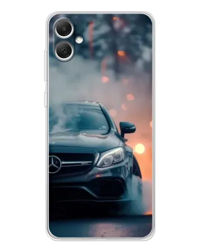 Чехол для Samsung Galaxy A06 с картинкой «Mercedes — ночной город» Чехол для Samsung Galaxy A06 с картинкой «Mercedes — ночной город»