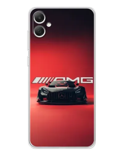 Чехол для Samsung Galaxy A06 с картинкой «Mercedes AMG — красная линия» Чехол для Samsung Galaxy A06 с картинкой «Mercedes AMG — красная линия»