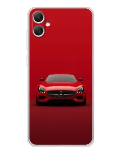Чехол для Samsung Galaxy A06 с картинкой «Красный Mercedes AMG»