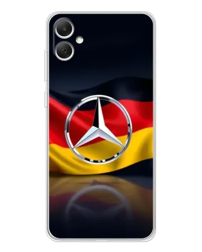 Чехол для Samsung Galaxy A06 с картинкой «Mercedes — флаг Германии» Чехол для Samsung Galaxy A06 с картинкой «Mercedes — флаг Германии»