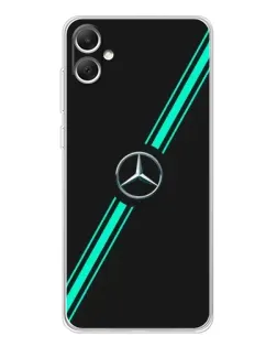 Чохол для Samsung Galaxy A06 з картинкою «Спортивні лінії Mercedes» Чохол для Samsung Galaxy A06 з картинкою «Спортивні лінії Mercedes»