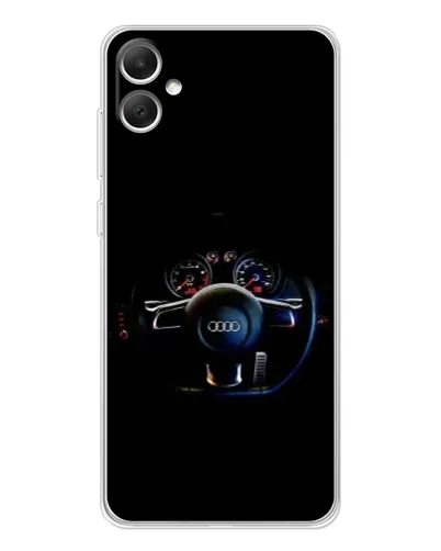 Чехол для Samsung Galaxy A06 с картинкой «Салон Audi — руль» Чехол для Samsung Galaxy A06 с картинкой «Салон Audi — руль»