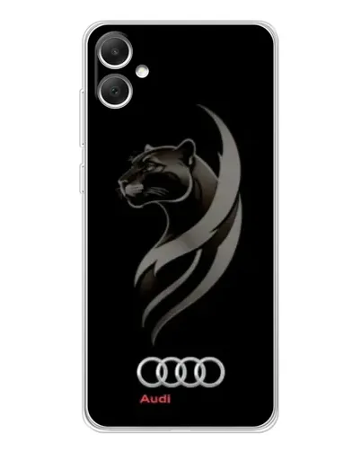 Чехол для Samsung Galaxy A06 с картинкой «Графика — пантера и Audi» Чехол для Samsung Galaxy A06 с картинкой «Графика — пантера и Audi»