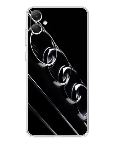 Чехол для Samsung Galaxy A06 с картинкой «Audi — абстрактные кольца» Чехол для Samsung Galaxy A06 с картинкой «Audi — абстрактные кольца»