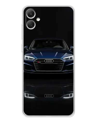 Чехол для Samsung Galaxy A06 с картинкой «Audi — ночное отражение» Чехол для Samsung Galaxy A06 с картинкой «Audi — ночное отражение»