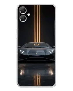 Чехол для Samsung Galaxy A06 с картинкой «Lamborghini золотые линии» Чехол для Samsung Galaxy A06 с картинкой «Lamborghini золотые линии»