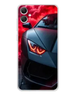 Чехол для Samsung Galaxy A06 с картинкой «Lamborghini красное сияние» Чехол для Samsung Galaxy A06 с картинкой «Lamborghini красное сияние»