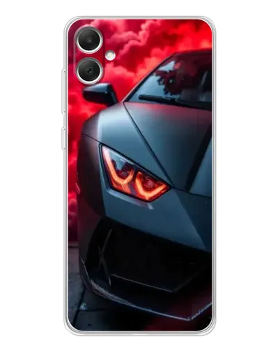 Чехол для Samsung Galaxy A06 с картинкой «Lamborghini красное сияние»