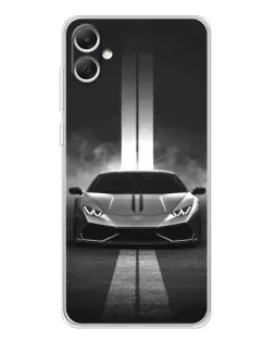 Чехол для Samsung Galaxy A06 с картинкой «Lamborghini симметрия дорог» Чехол для Samsung Galaxy A06 с картинкой «Lamborghini симметрия дорог»