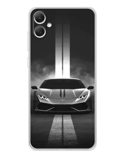 Чехол для Samsung Galaxy A06 с картинкой «Lamborghini симметрия дорог»