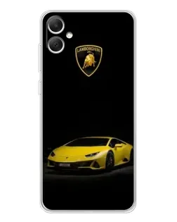 Чехол для Samsung Galaxy A06 с картинкой «Lamborghini желтый акцент» Чехол для Samsung Galaxy A06 с картинкой «Lamborghini желтый акцент»