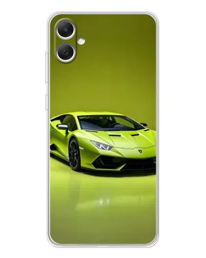 Чехол для Samsung Galaxy A06 с картинкой «Салатовый Lamborghini Huracan»