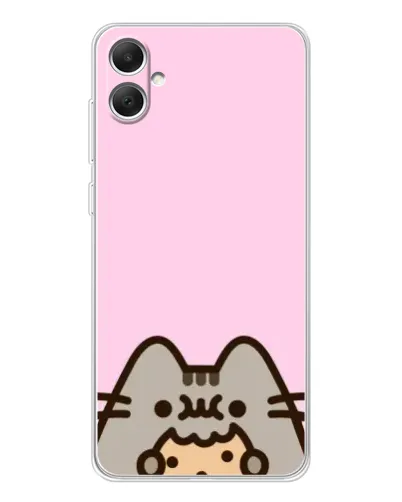 Чохол для Samsung Galaxy A06 з картинкою «Pusheen та печиво» Чохол для Samsung Galaxy A06 з картинкою «Pusheen та печиво»
