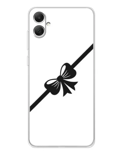 Чехол для Samsung Galaxy A06 с картинкой «Диагональный бант»