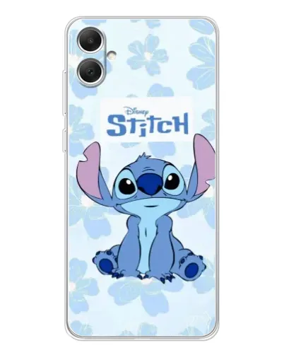 Чехол для Samsung Galaxy A06 с картинкой «Stitch среди цветов» Чехол для Samsung Galaxy A06 с картинкой «Stitch среди цветов»