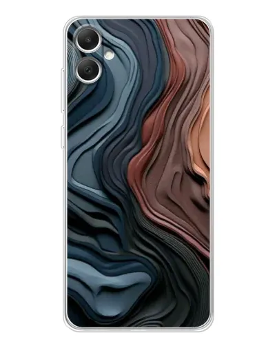 Чехол для Samsung Galaxy A06 с картинкой «Цветные волны каньона»