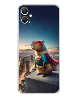 Чехол для Samsung Galaxy A06 с картинкой «Капи-мен супергерой»