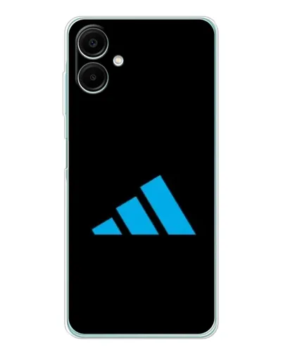Чехол для Samsung Galaxy A07 с картинкой «Adidas Cyan Logo»
