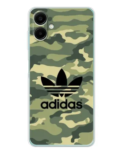Чехол для Samsung Galaxy A07 с картинкой «Милитари стиль Adidas»