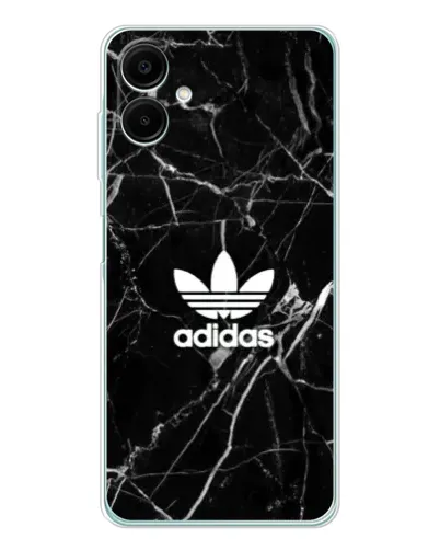 Чехол для Samsung Galaxy A07 с картинкой «Белый мрамор Adidas»