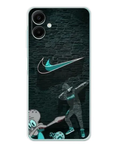Чехол для Samsung Galaxy A07 с картинкой «Спортивный арт Nike»