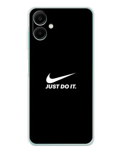 Чехол для Samsung Galaxy A07 с картинкой «Минимализм от Nike»