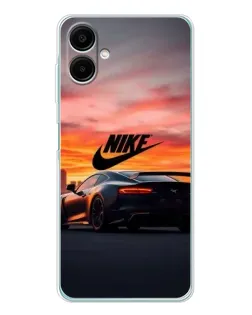 Чохол для Samsung Galaxy A07 з картинкою «Nike та суперкар»