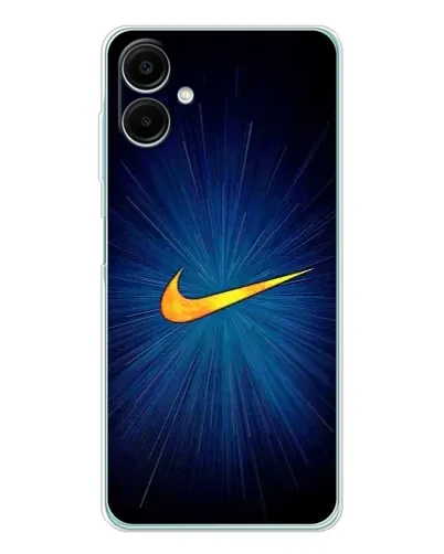 Чехол для Samsung Galaxy A07 с картинкой «Синий пульс Nike» Чехол для Samsung Galaxy A07 с картинкой «Синий пульс Nike»