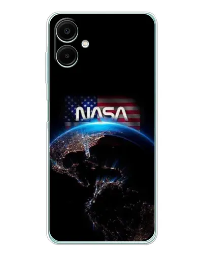 Чехол для Samsung Galaxy A07 с картинкой «Земля из космоса NASA»