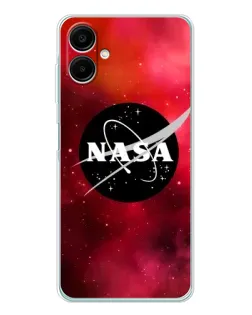 Чехол для Samsung Galaxy A07 с картинкой «NASA — красная туманность»